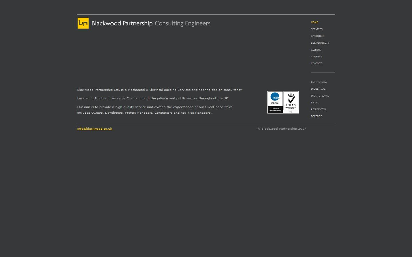 Blackwood Partnership Website