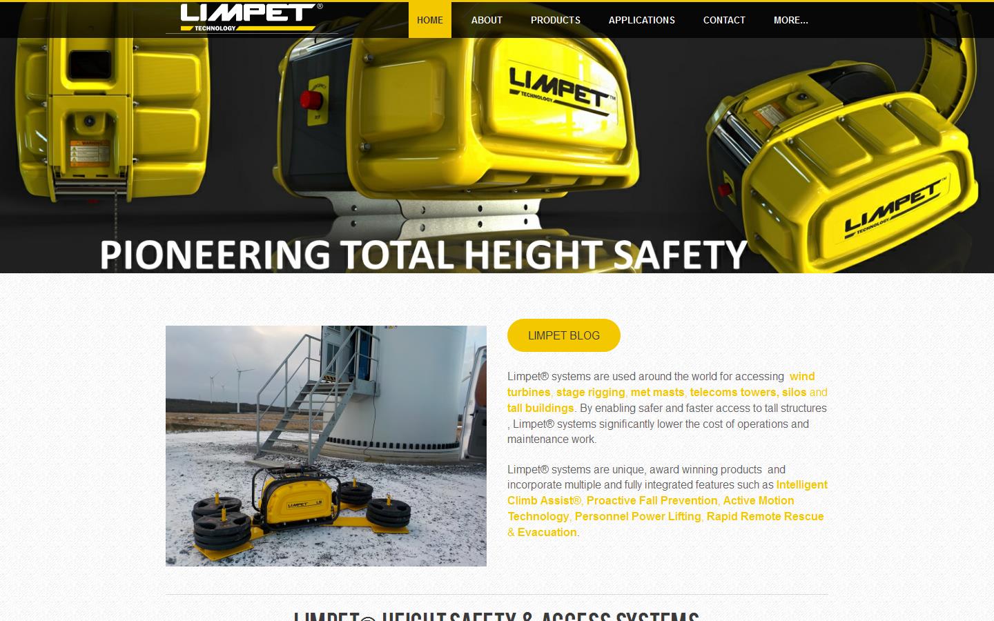 Limpet Technology Website