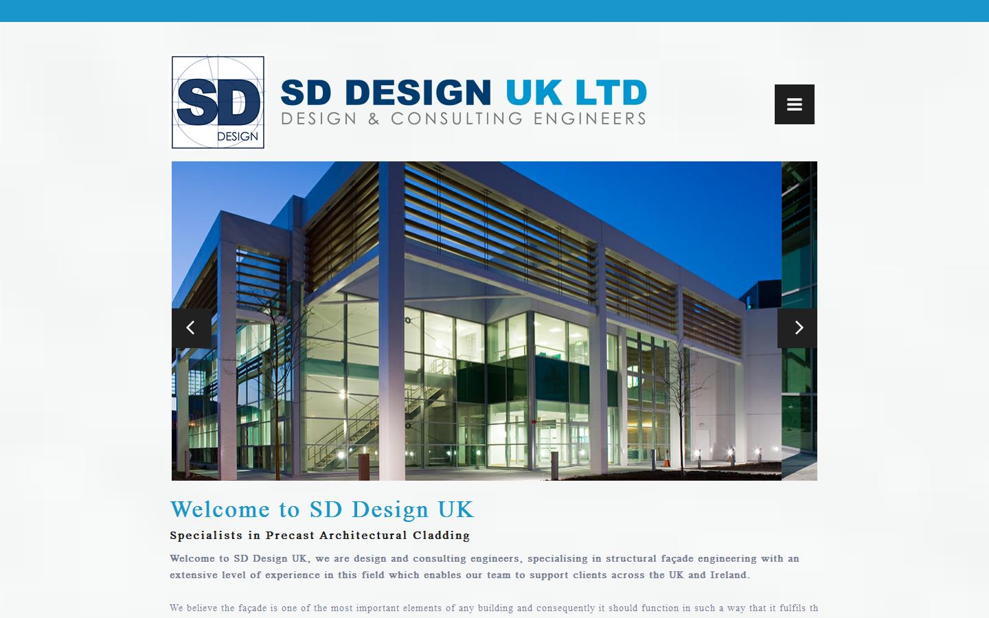 S D Design UK Ltd Website