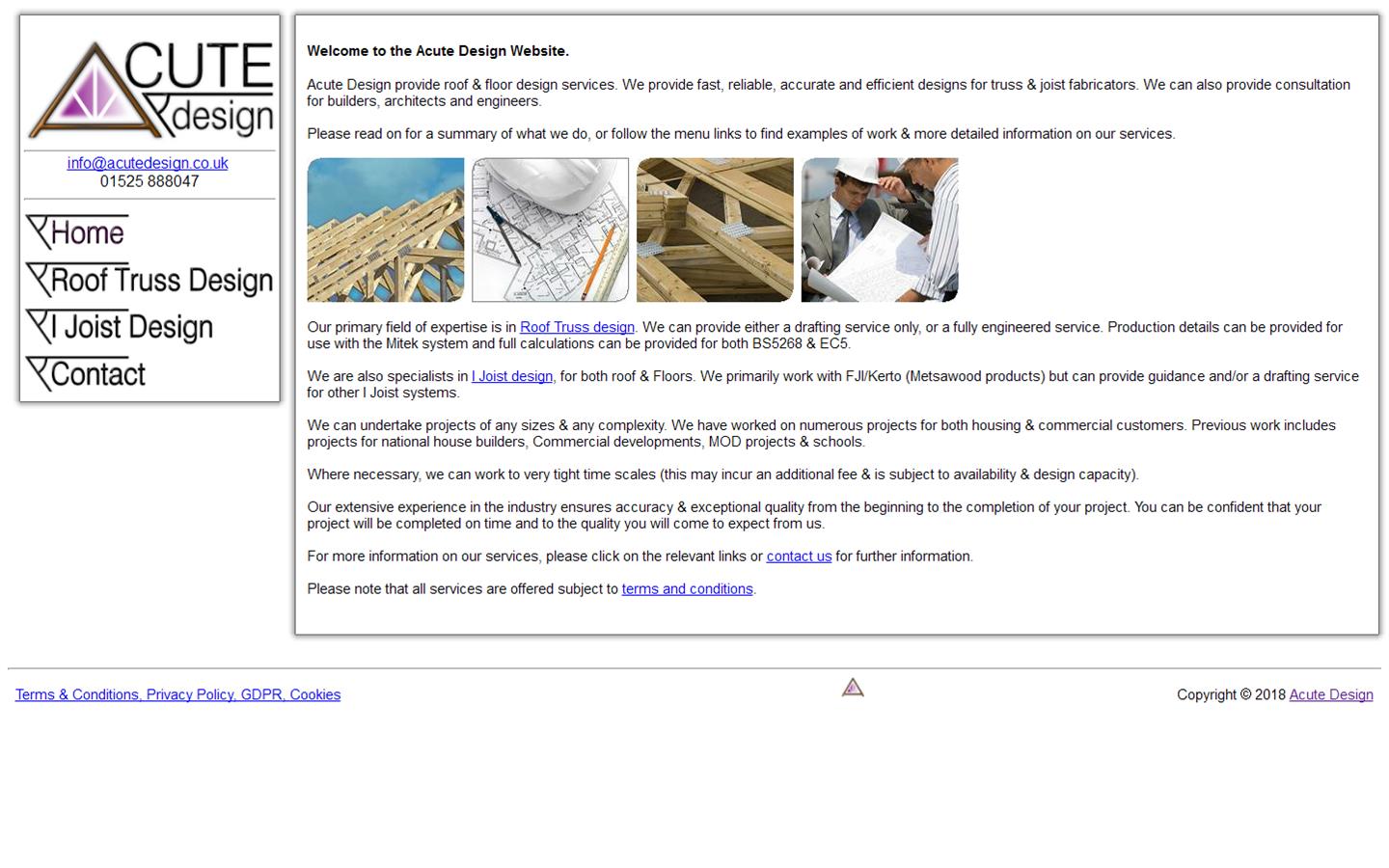 Acute Design Website