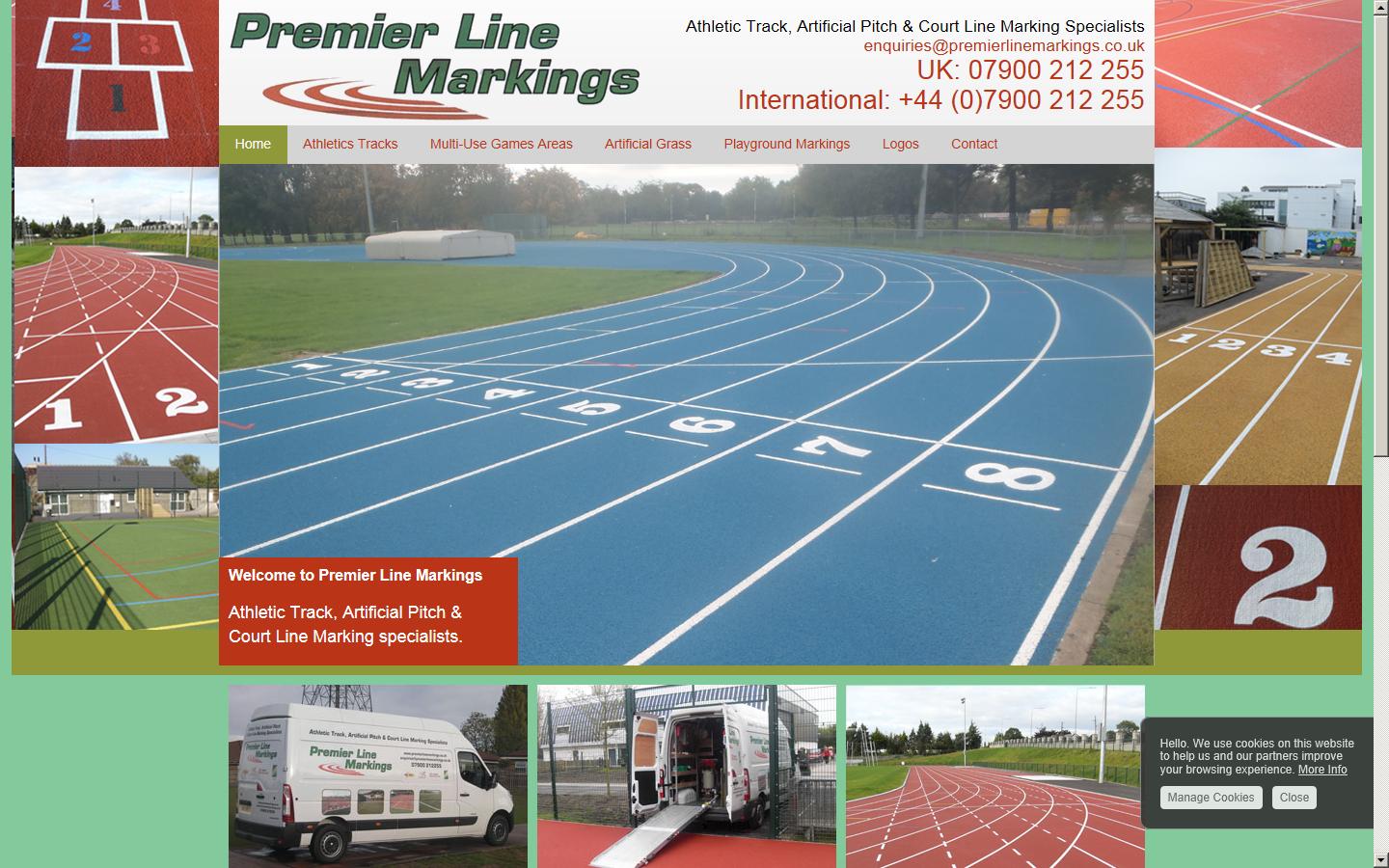 Premier Line Markings Website