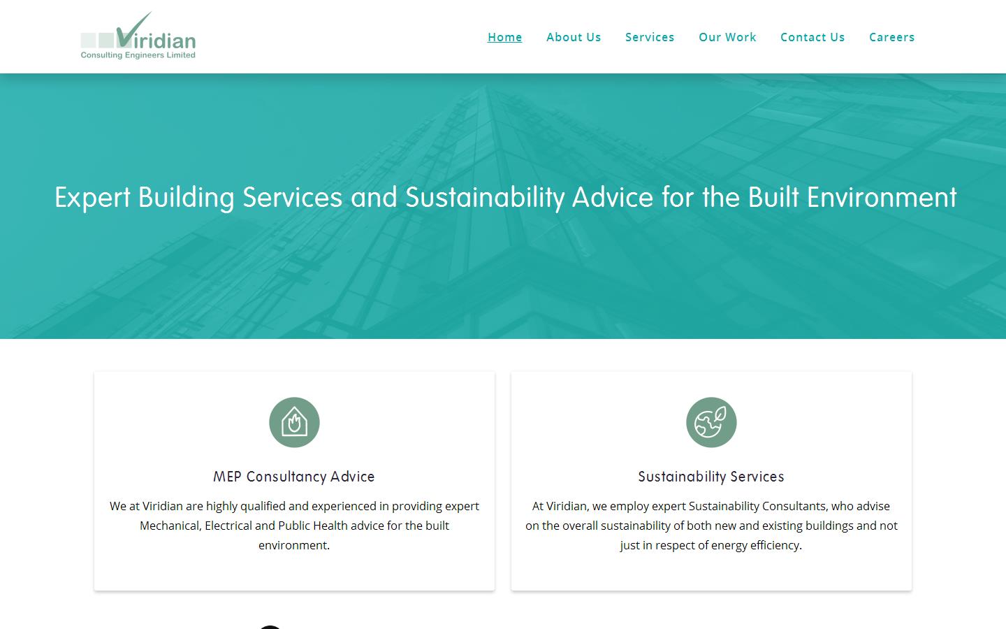 Viridian Consulting Engineers Ltd Website