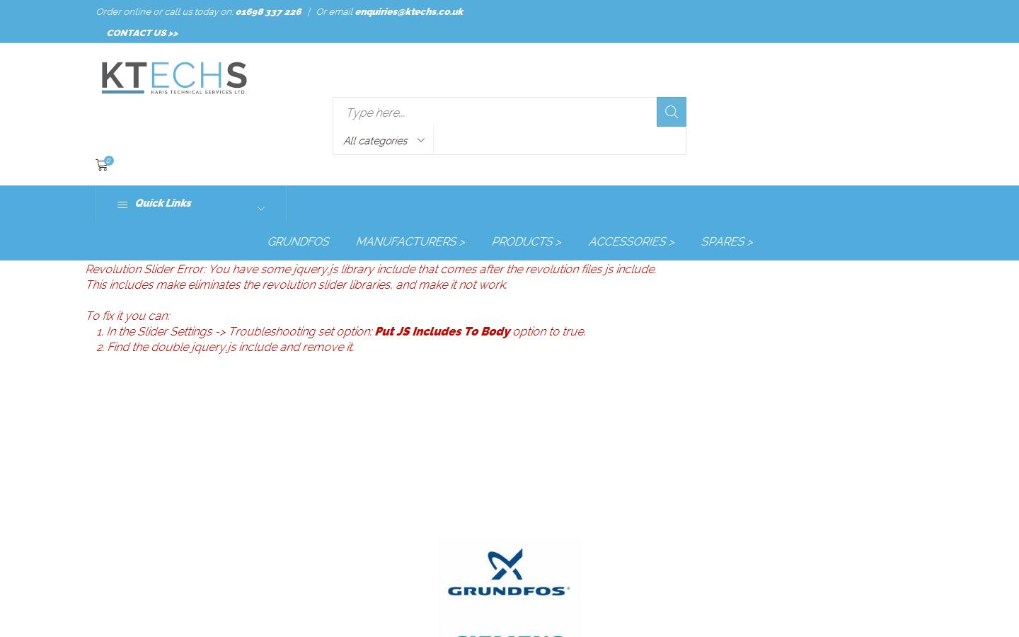 Karis Technical Services Website