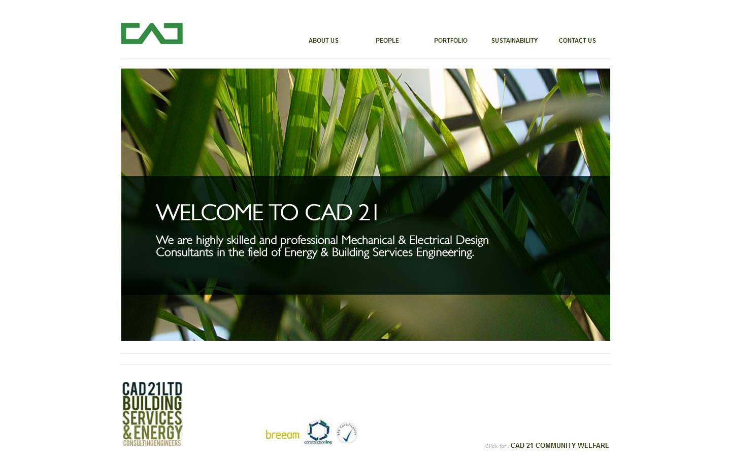Cad 21 Website