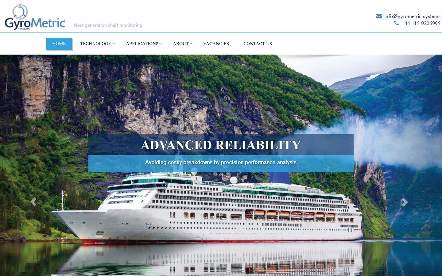 Gyro Metric Systems Website