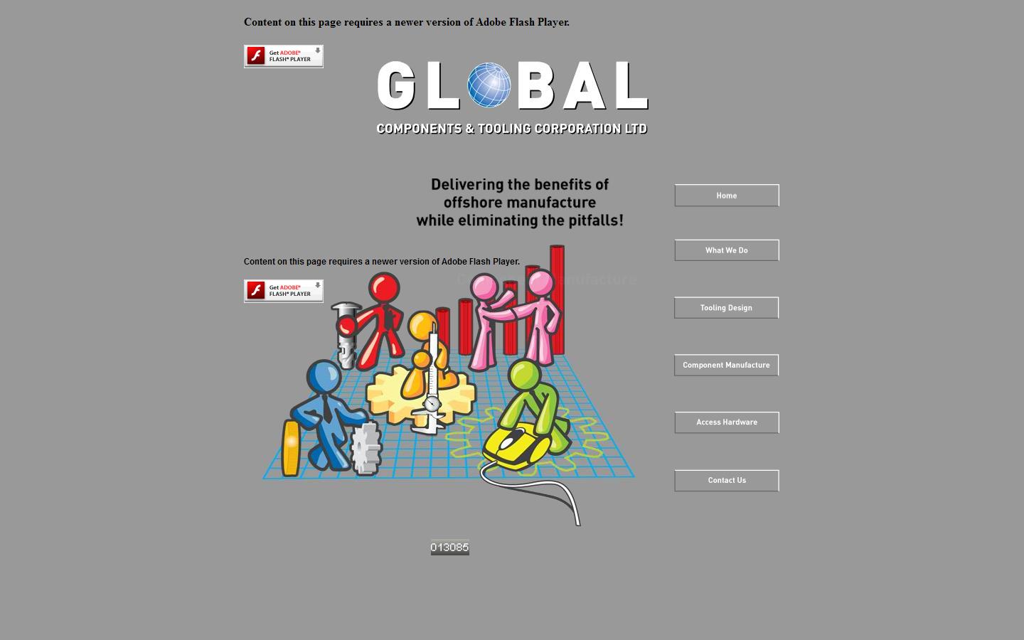 Global Components & Tooling Corporation Ltd Website