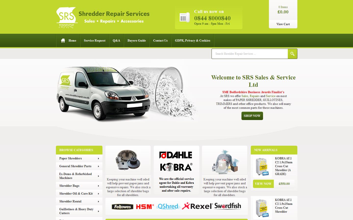 S-fabs Website