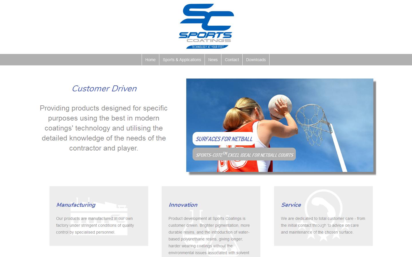 Sports Coatings Website