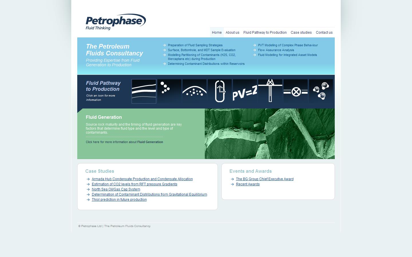 Petrophase Website