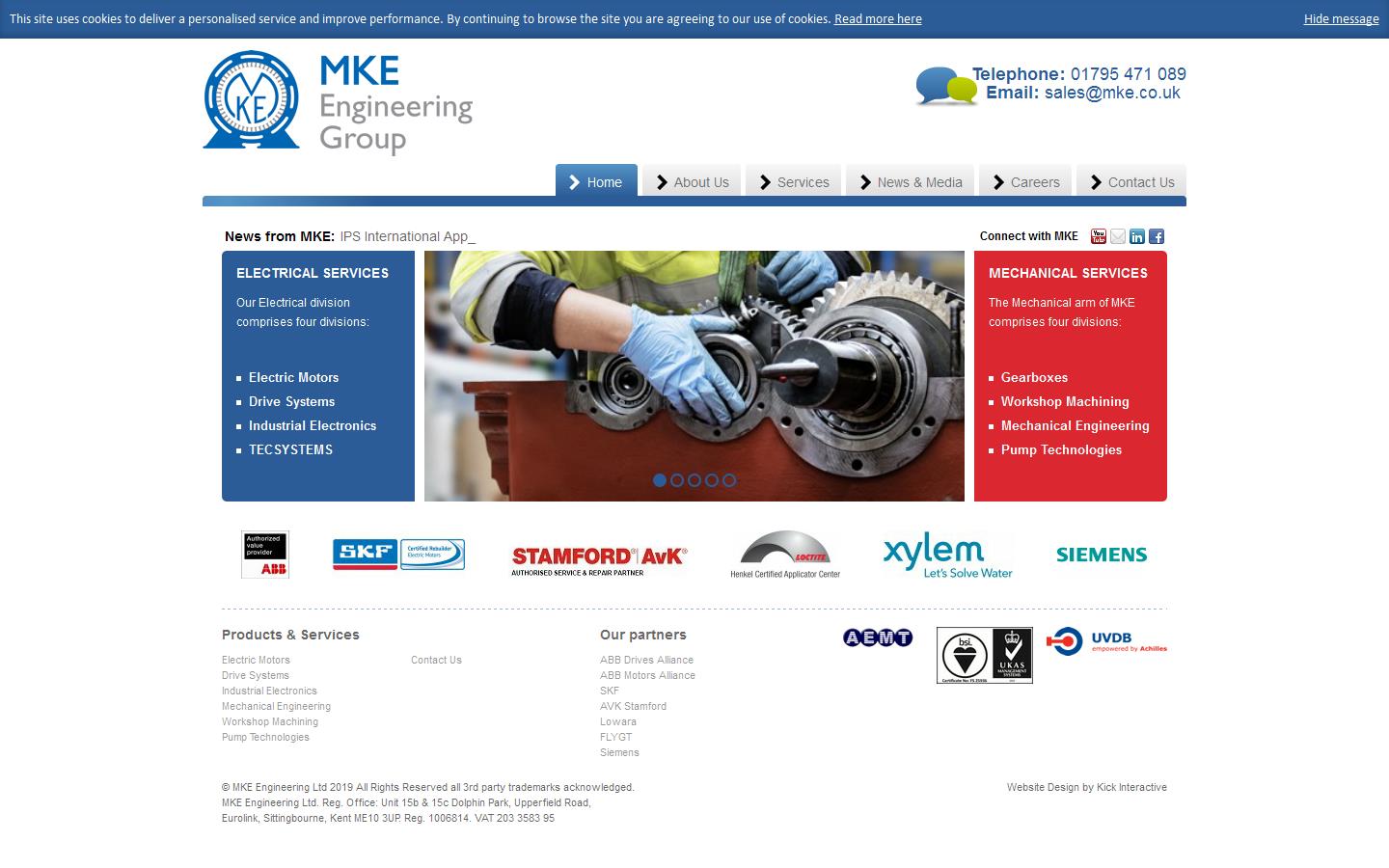 M K E Engineering Group Website