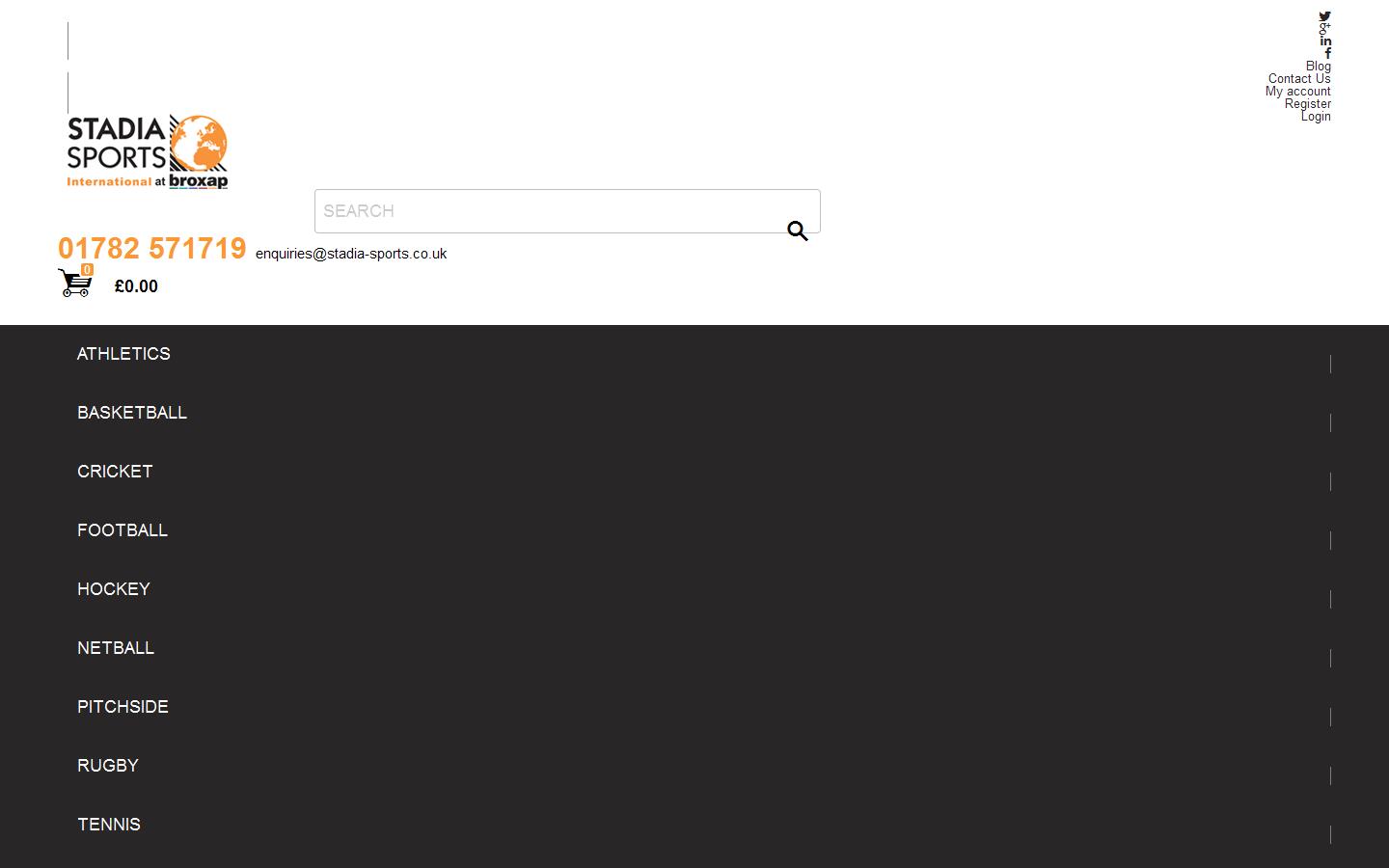 Stadia Sports International Website