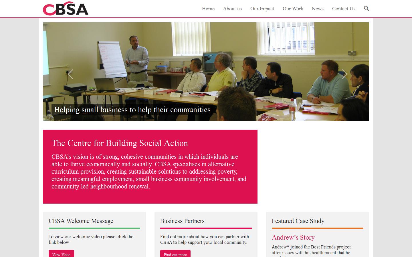 C B S A Within the Stebonheath Centre Website