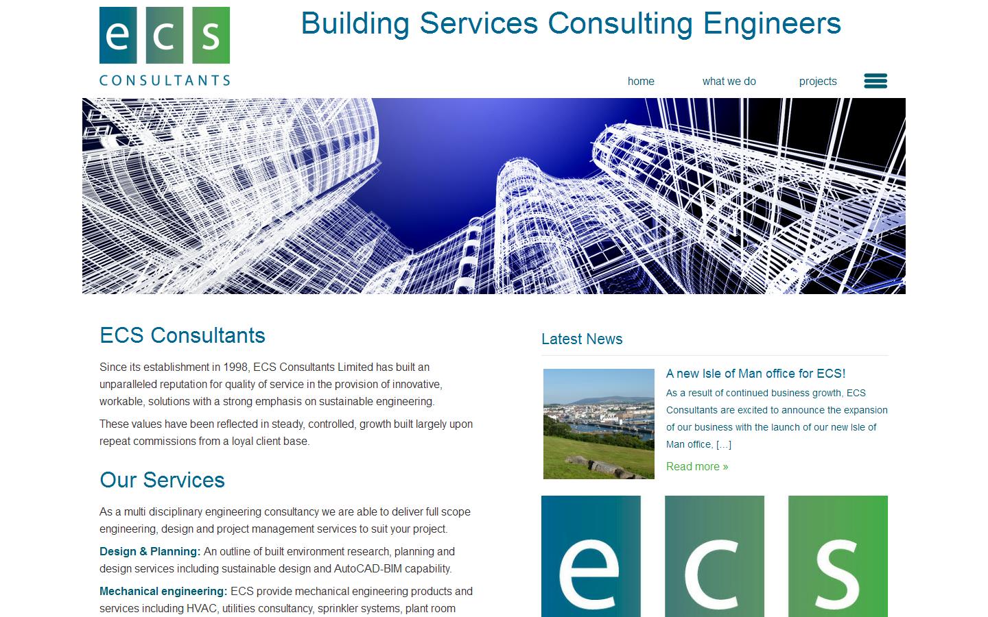E C S Consultants Website