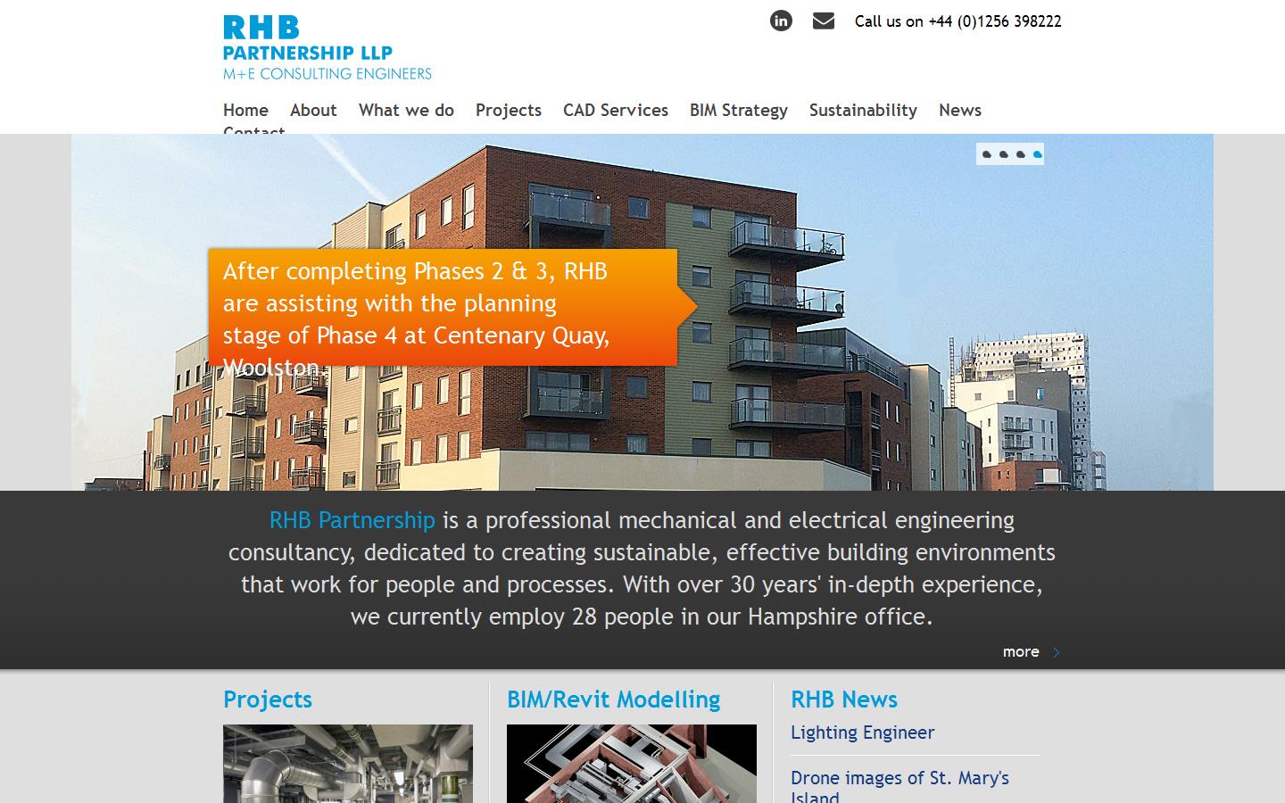 R H B Partnership LLP Website