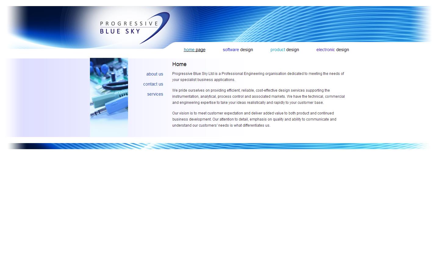 Progressive Blue Sky Ltd Website