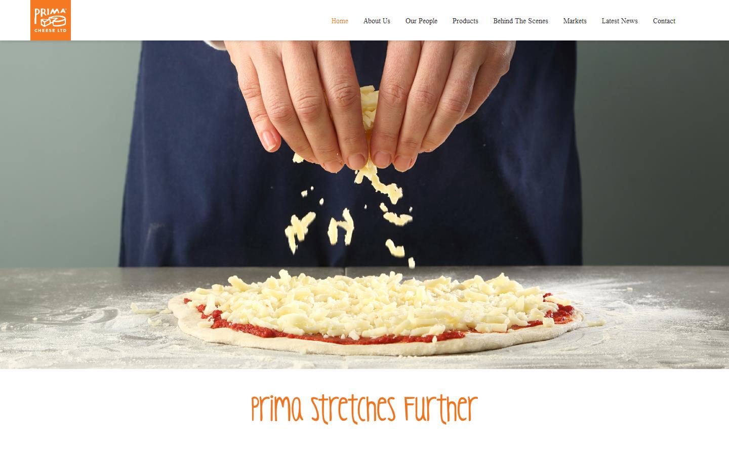 Prima Cheese Ltd Website