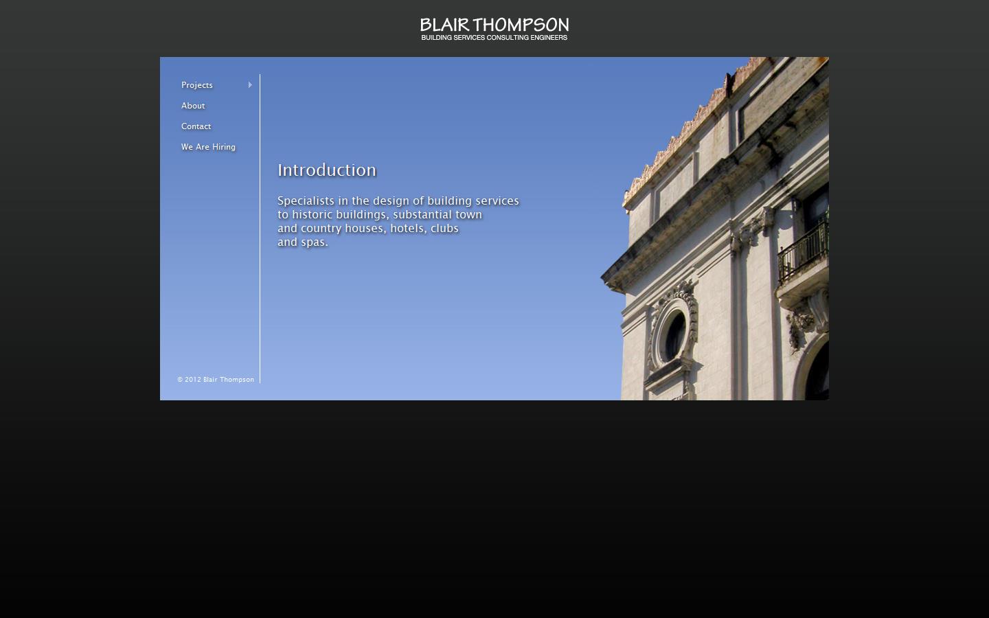 Blair Thompson Website