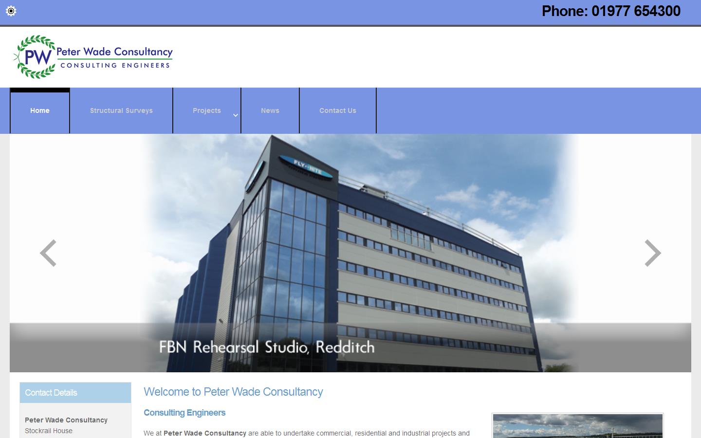 Peter Wade Consultancy Website