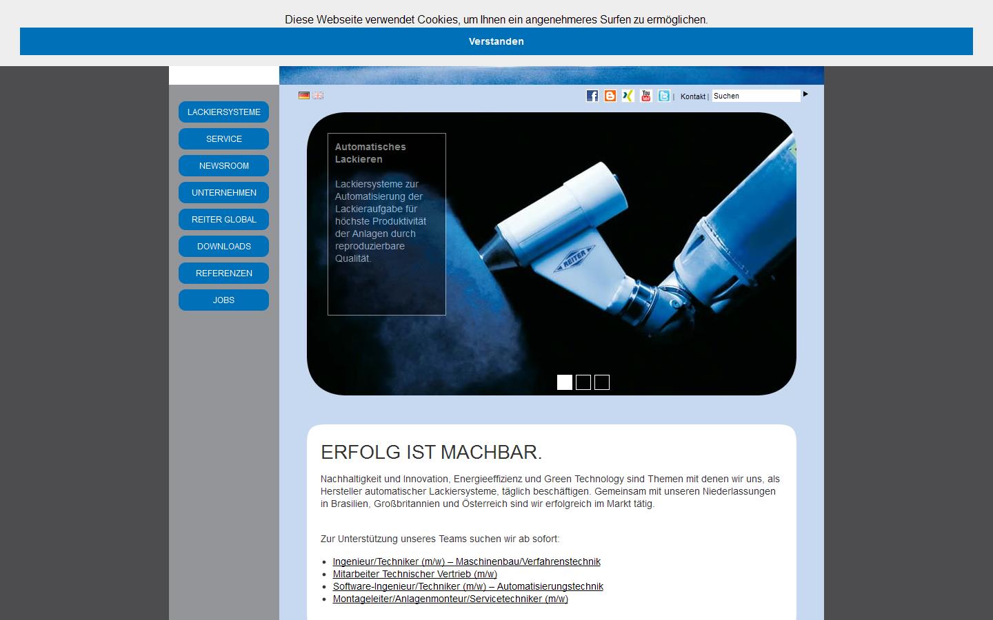 Reiter UK Ltd Website