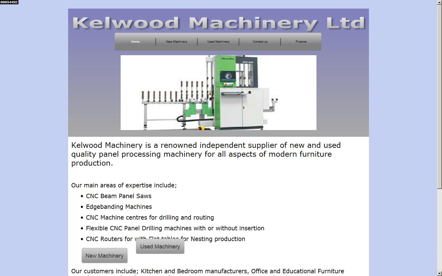 Kelwood Machinery Ltd Website