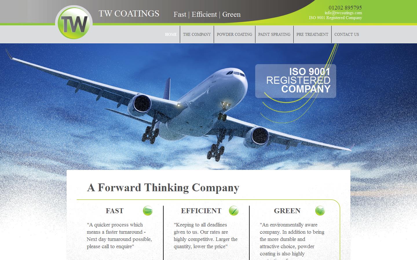 T W Coatings Website