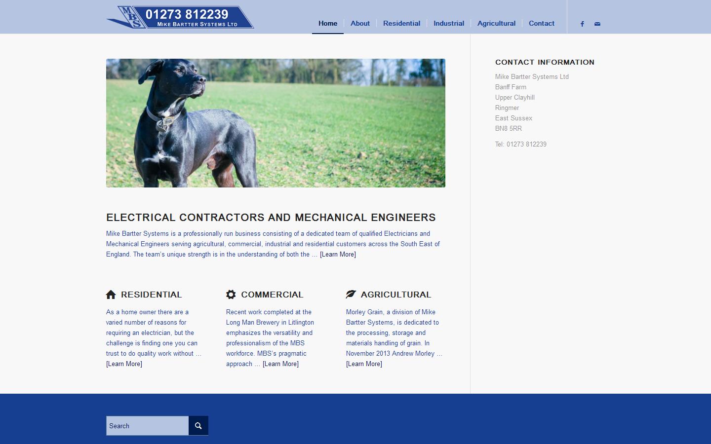 Mike Bartter Systems Ltd Website