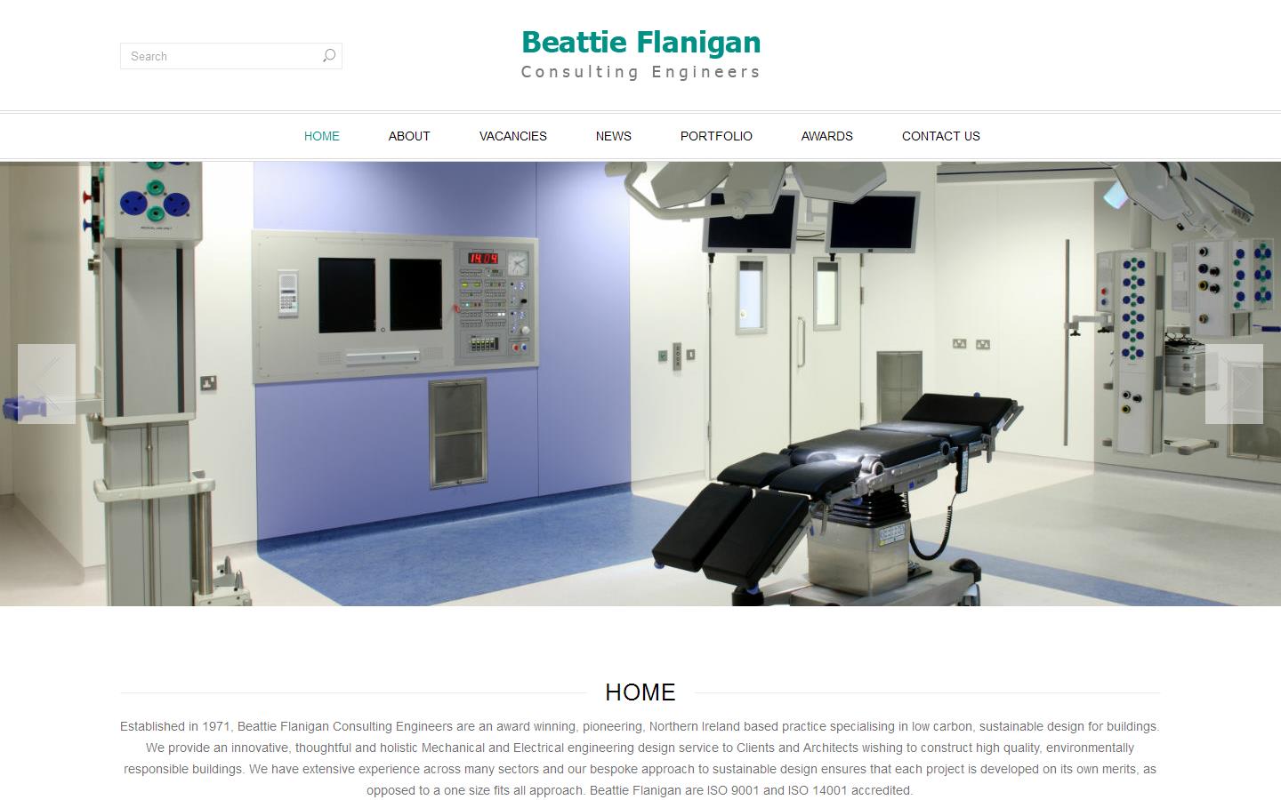 Beattie Flanigan Consulting Engineers Website