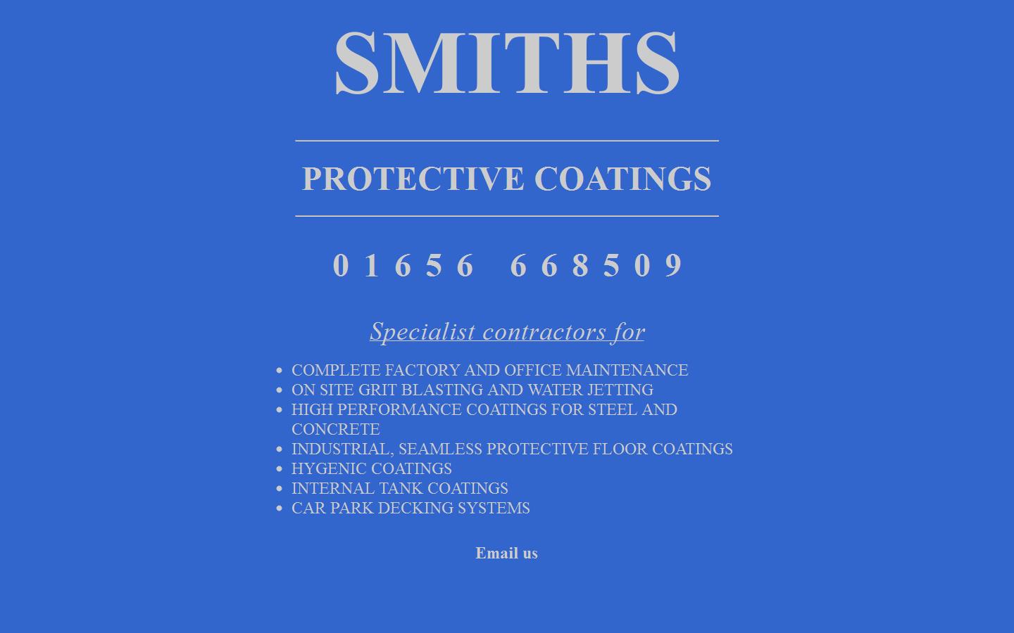 Smiths Protective Coatings Website