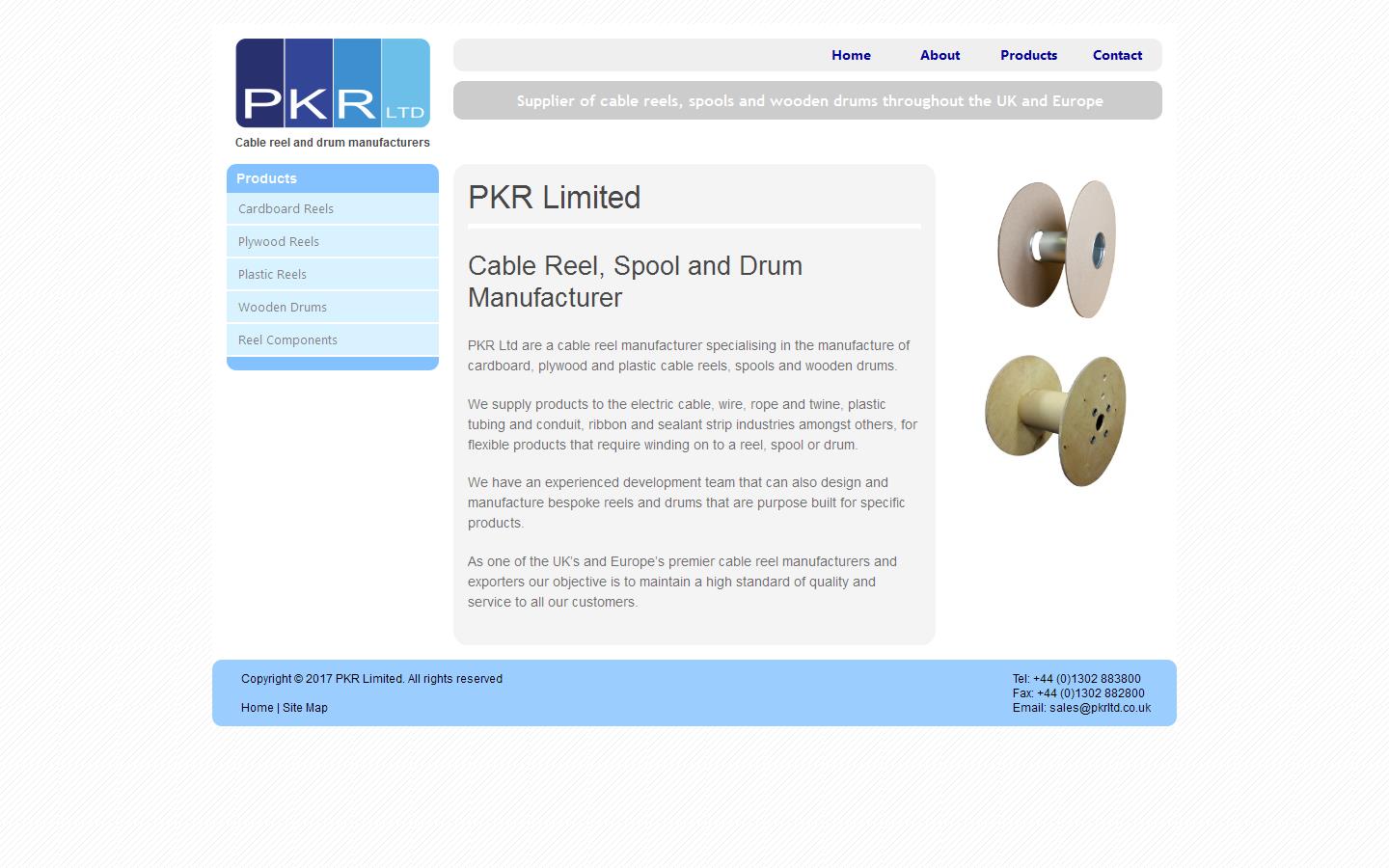 P K R Ltd Website