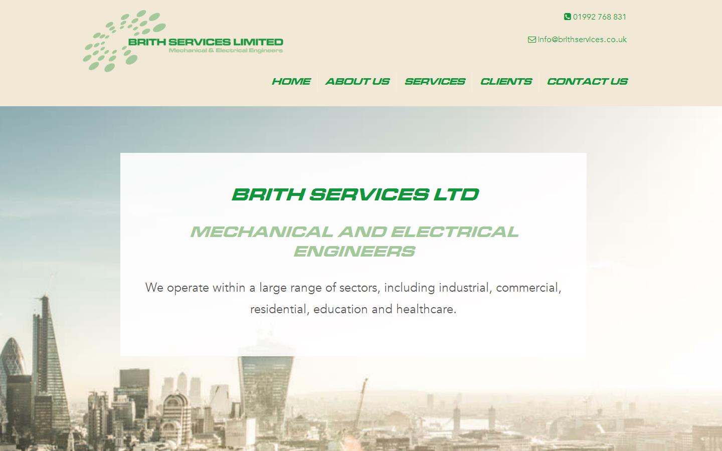 Brith Services Website
