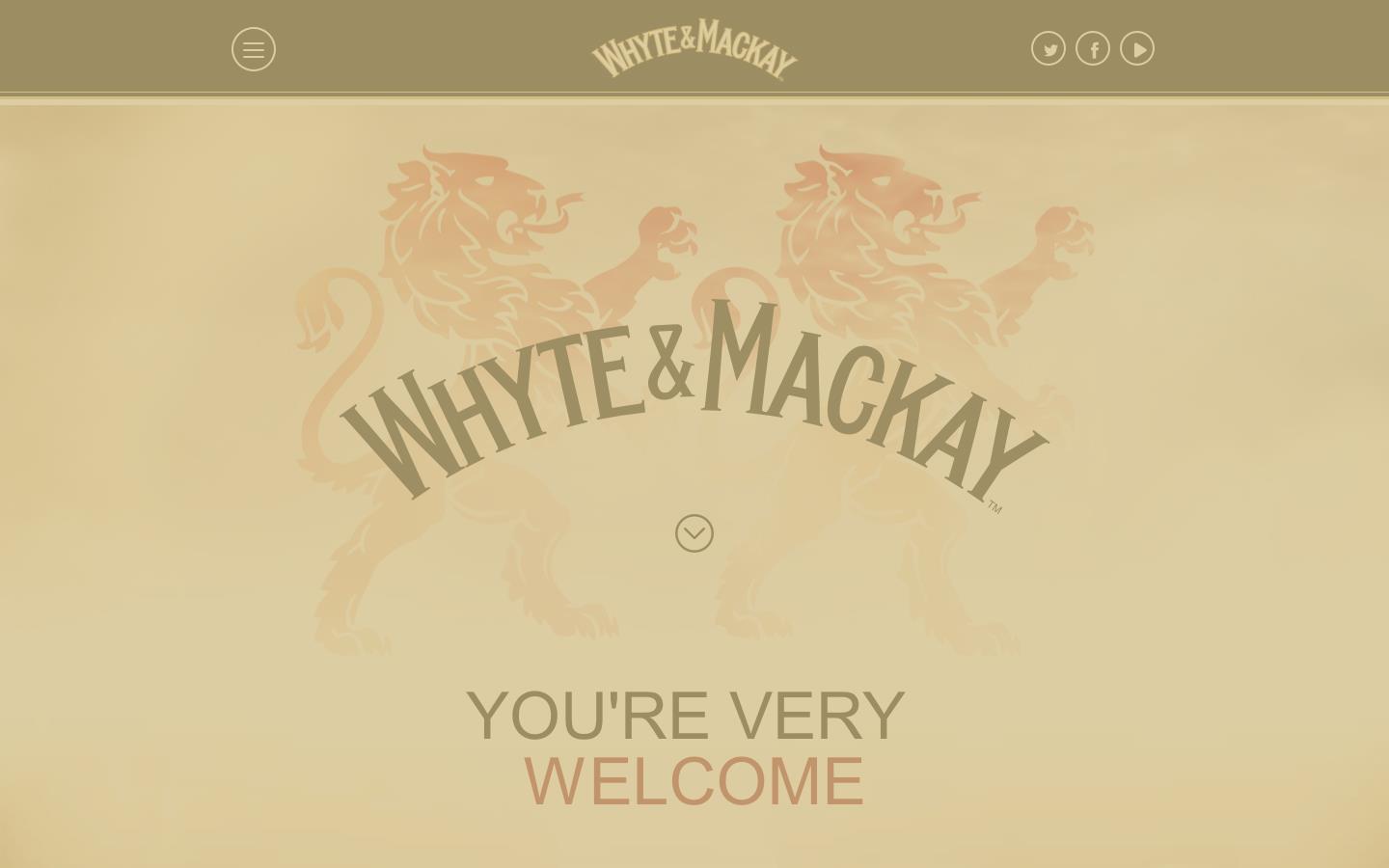 Whyte & Mackay Website
