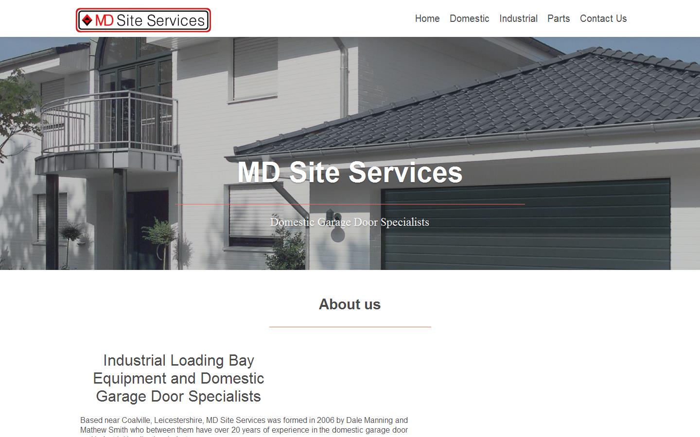 MD Site Services Ltd Website