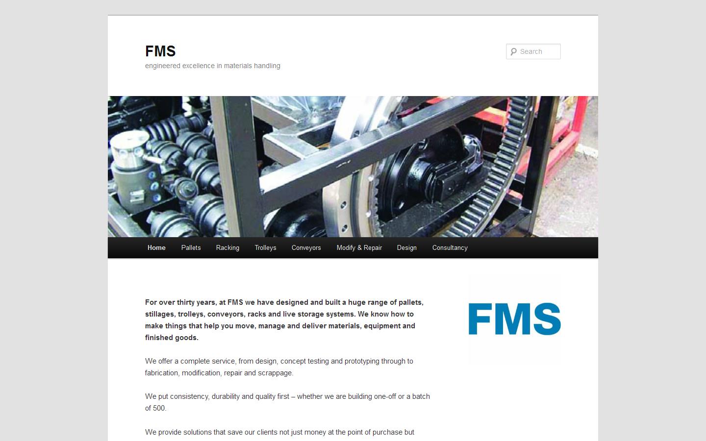Fenlands Machining Services Website