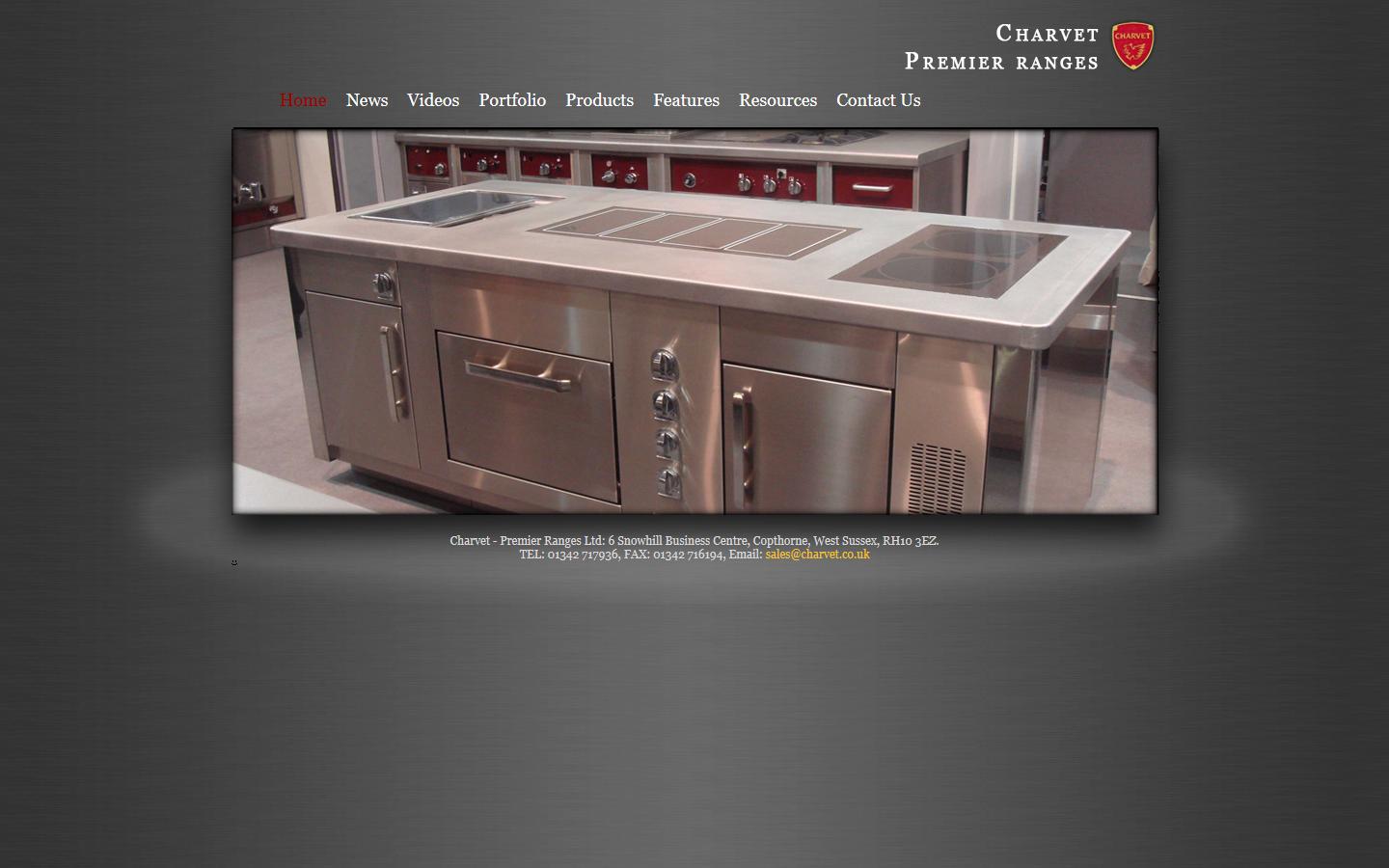 Charvet Premier Ranges LTD Website