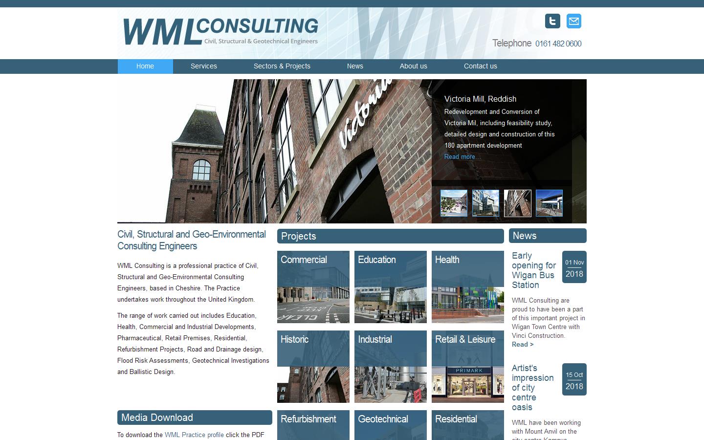 W M L Consultants Website