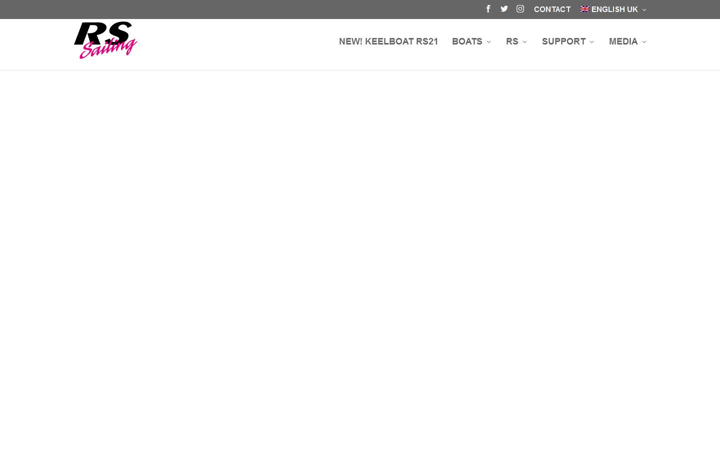 R S Sailing Website