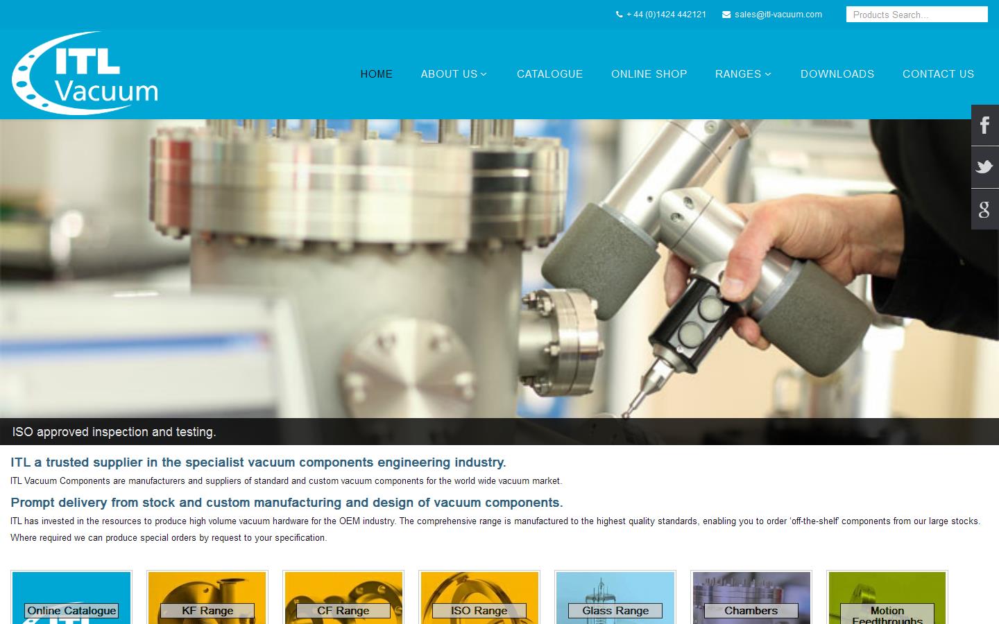 Instrument Technology Ltd Website