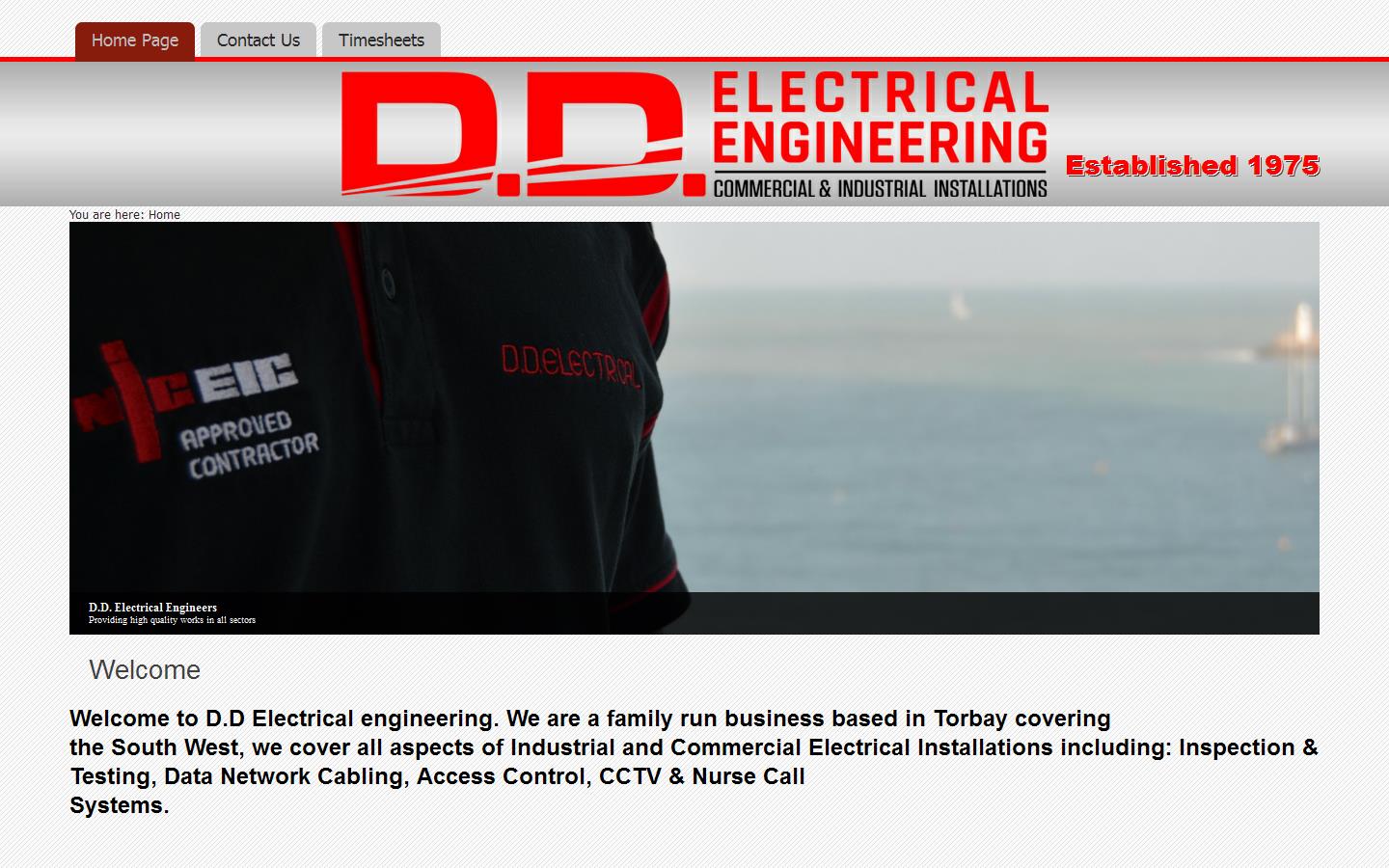 D D Electrical Engineering Website