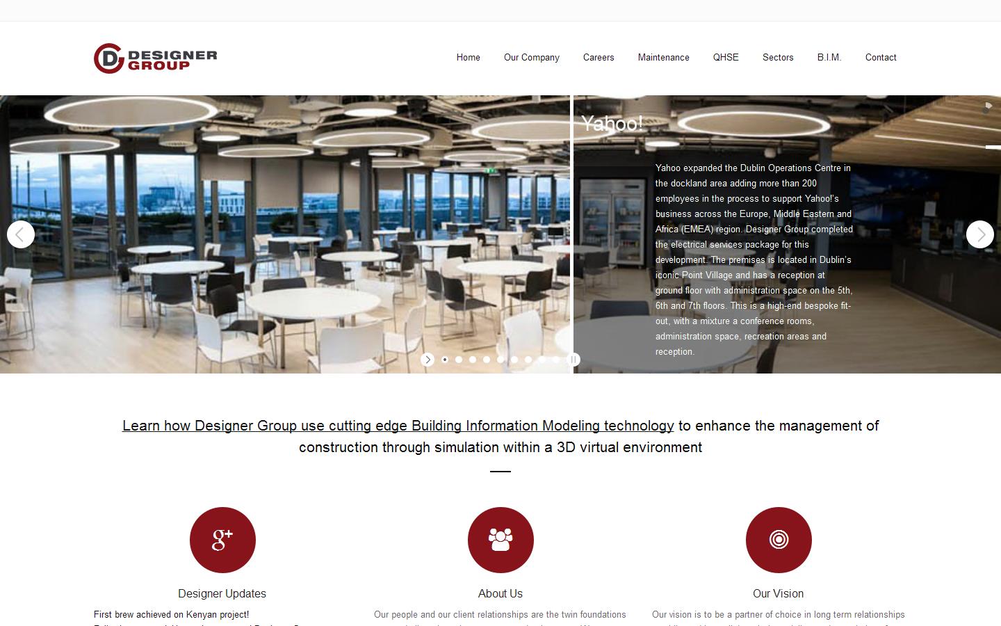 Designer Group Website