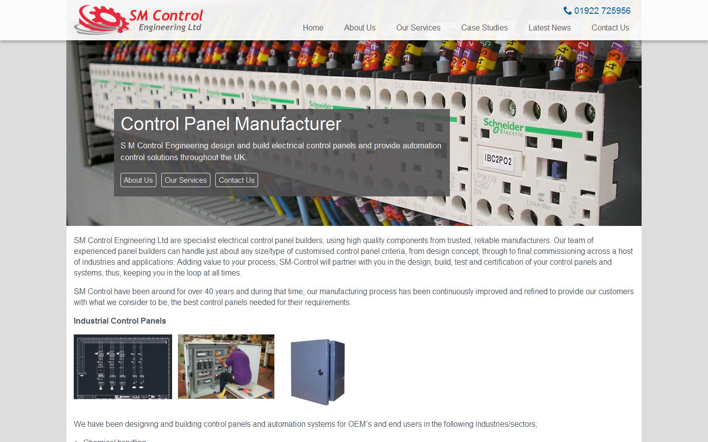 S M Control Engineering Ltd Website