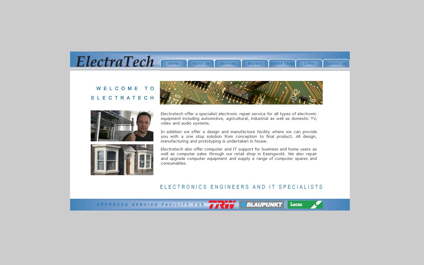 Electratech Website