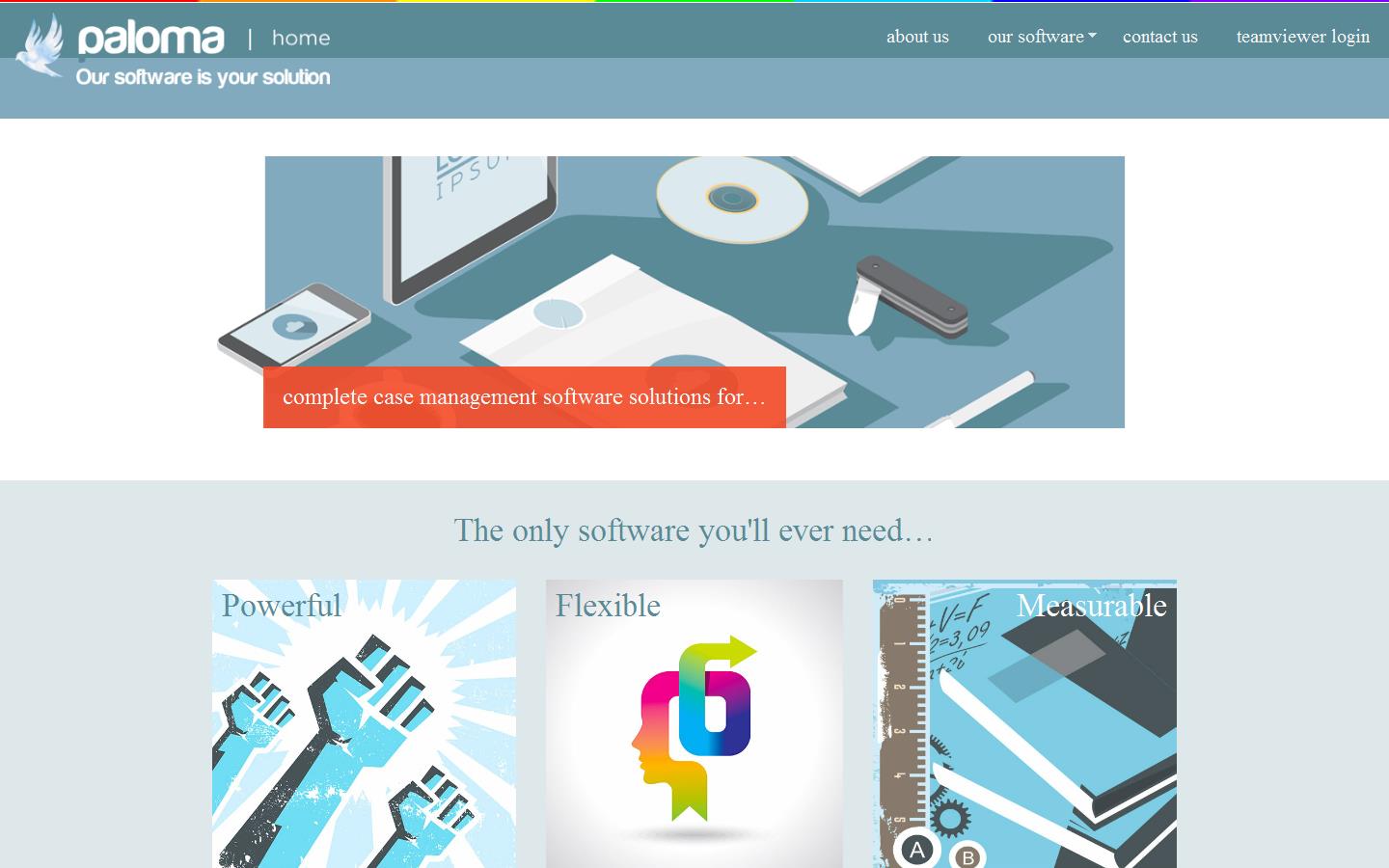 Paloma Systems Ltd Website