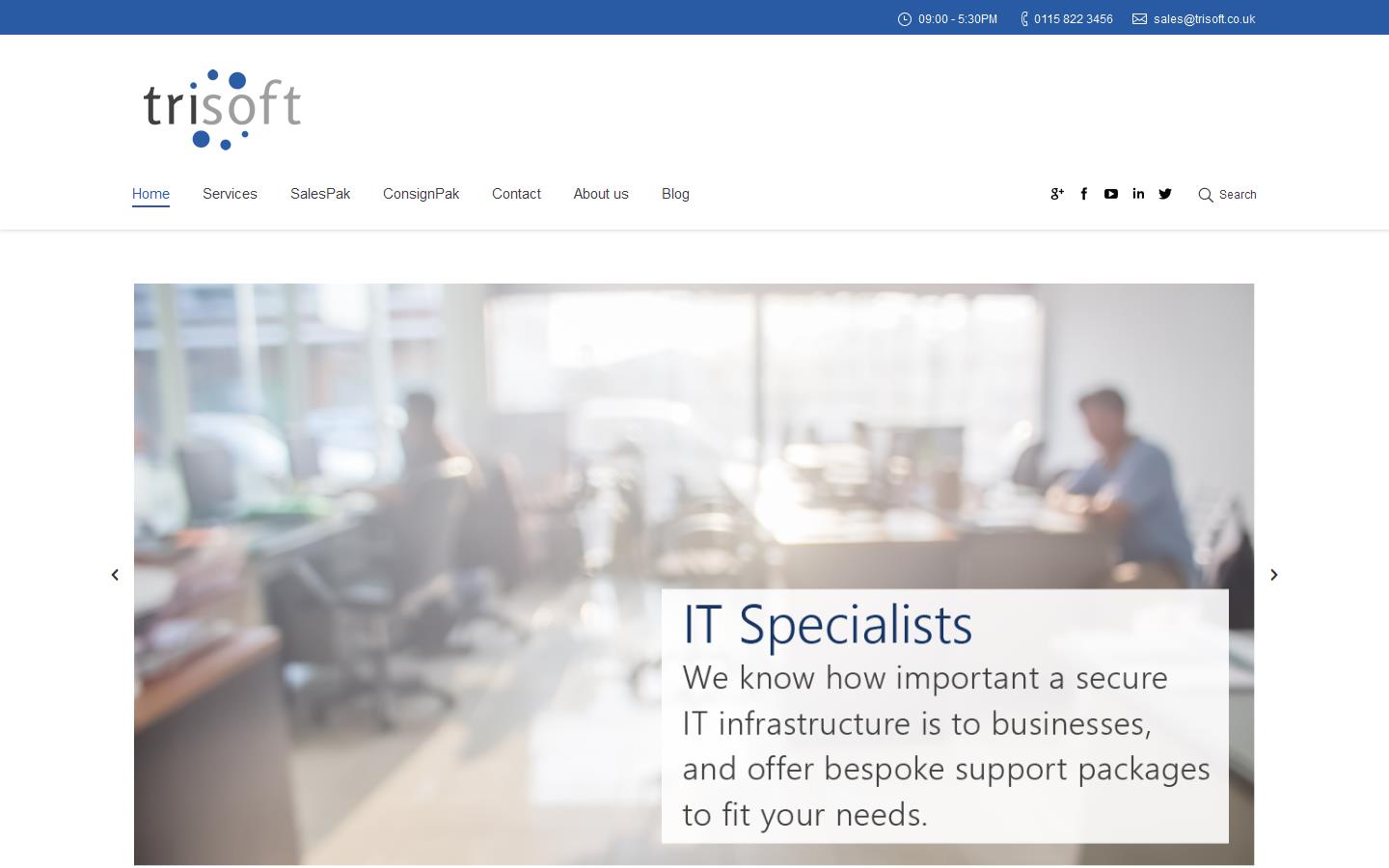 Trisoft Website