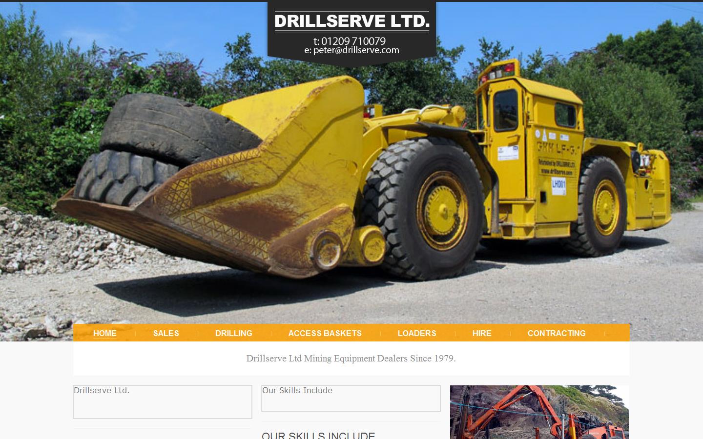 Drillserve Ltd Website