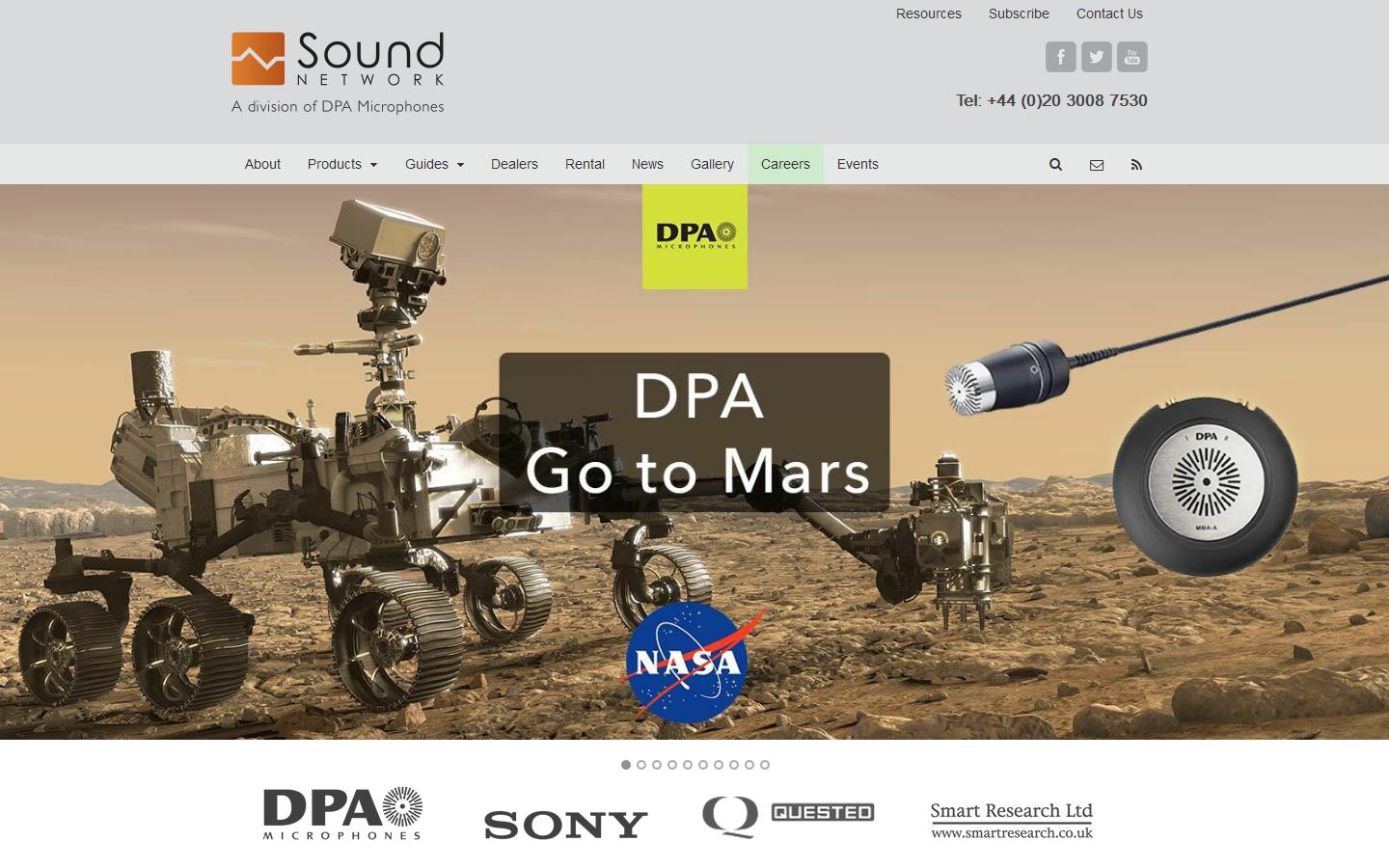 Sound Network Website