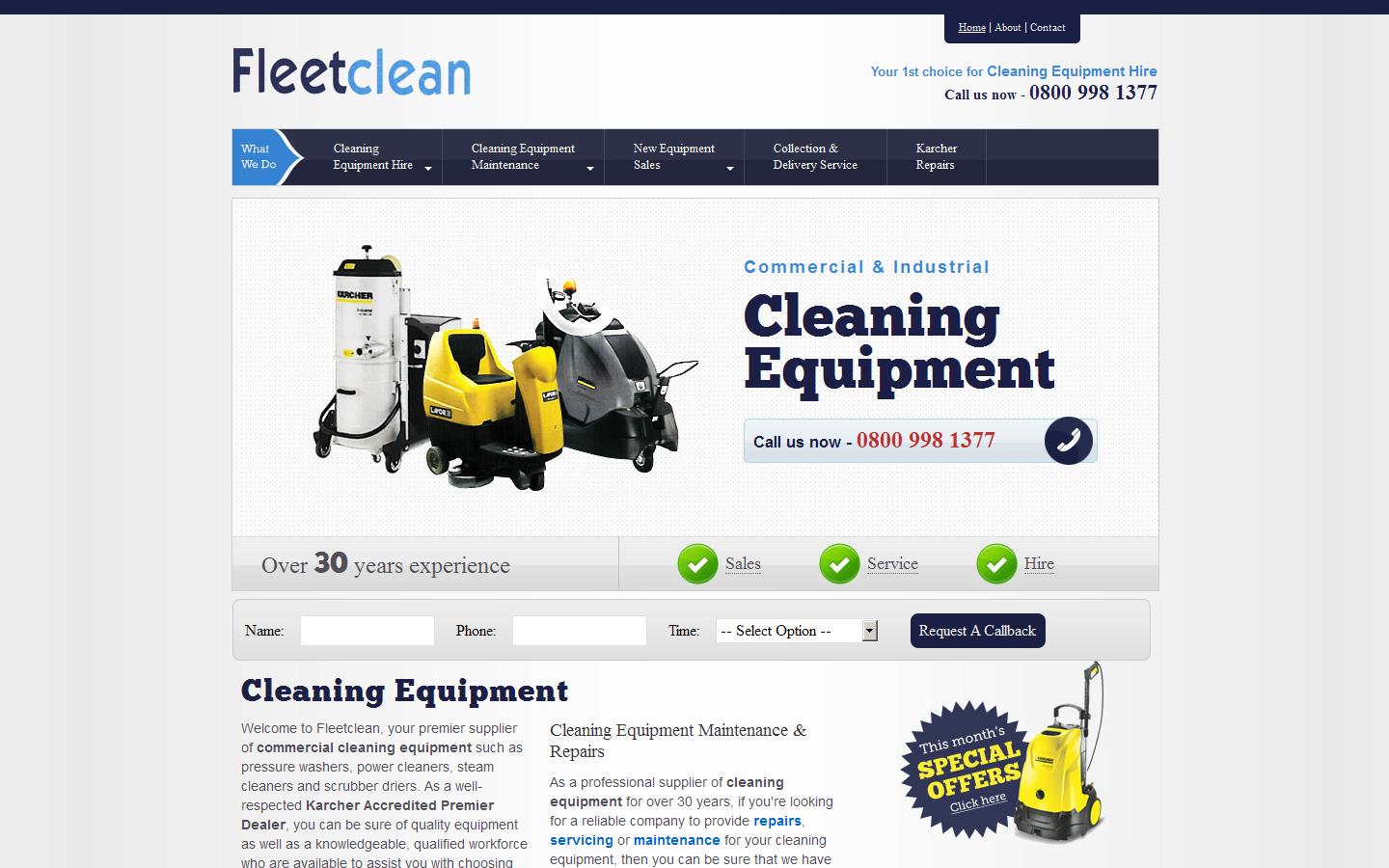 Fleetclean Website