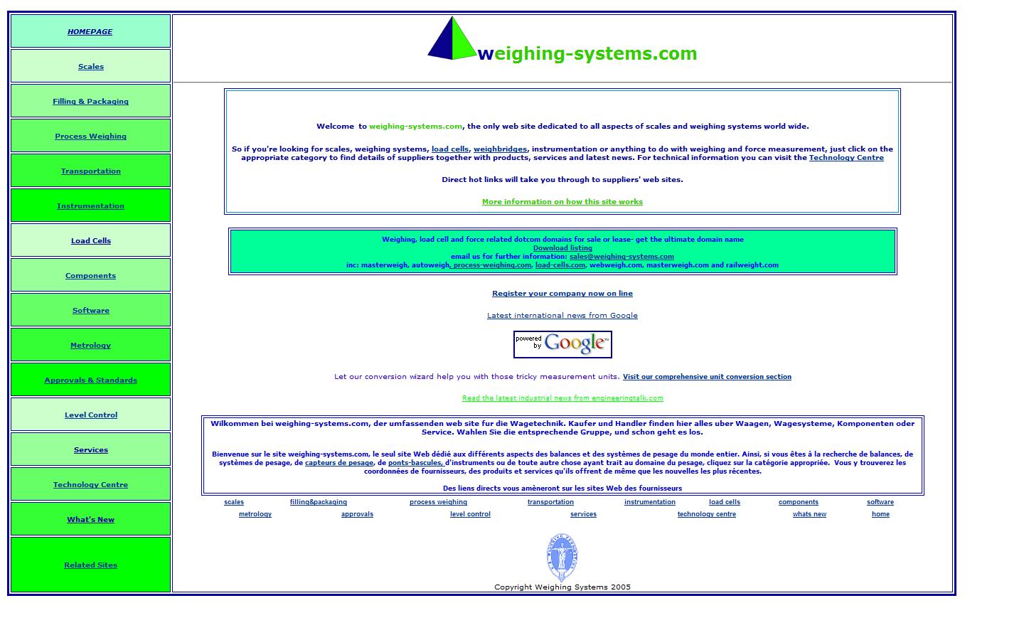 Weighing-Systems.com Website