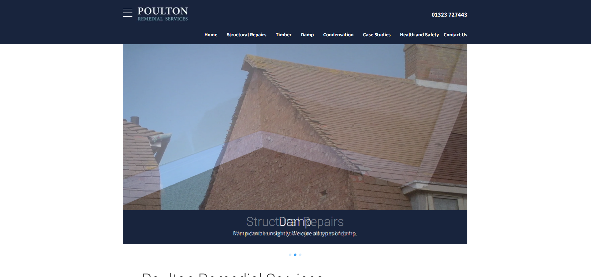 Poulton Remedial Services Website