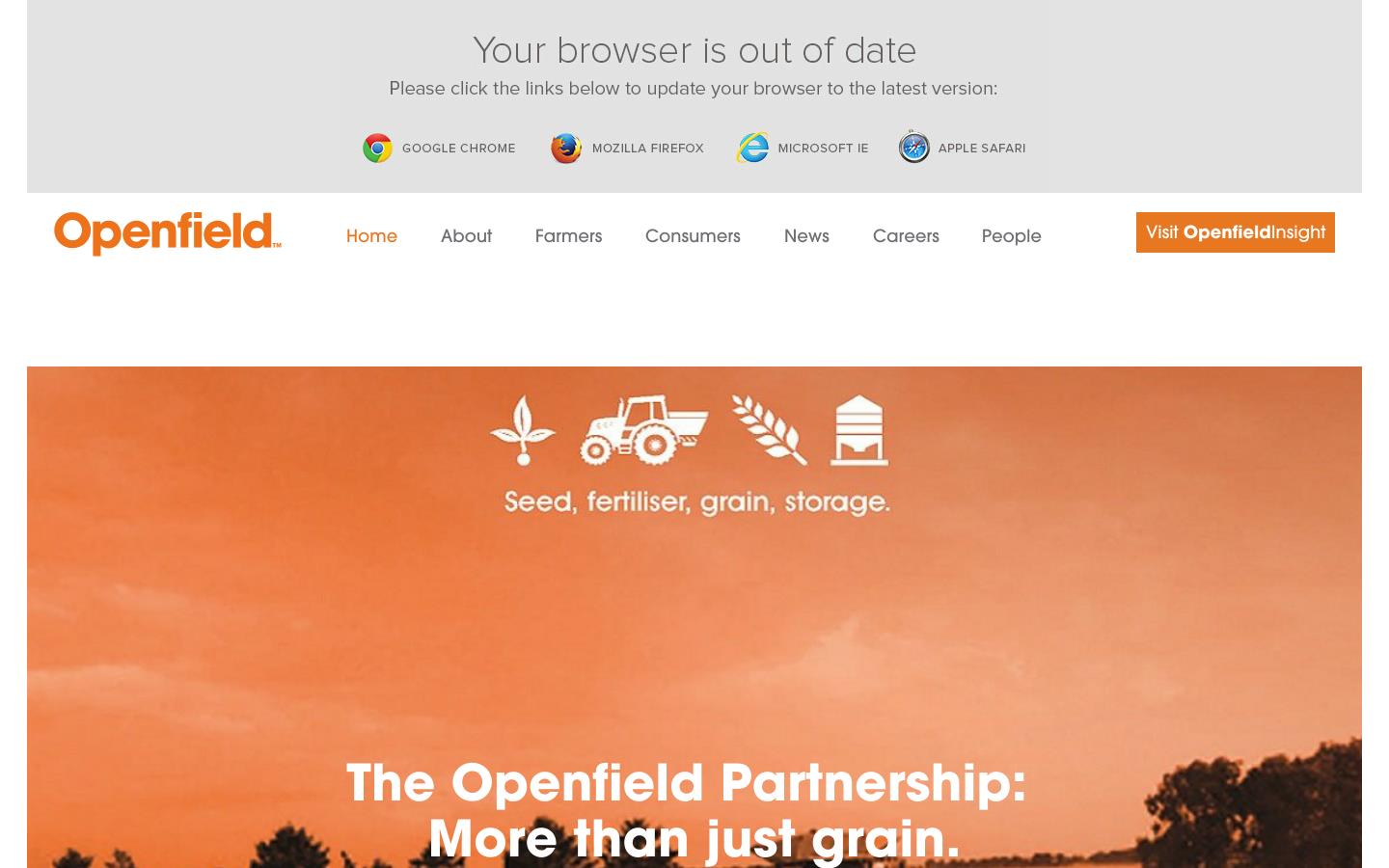 Open Field Website