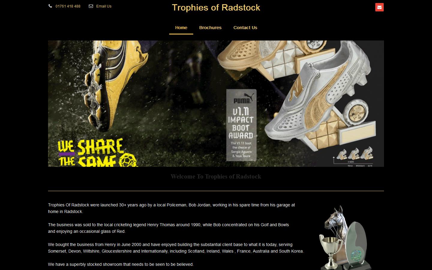 Trophies of Radstock Website